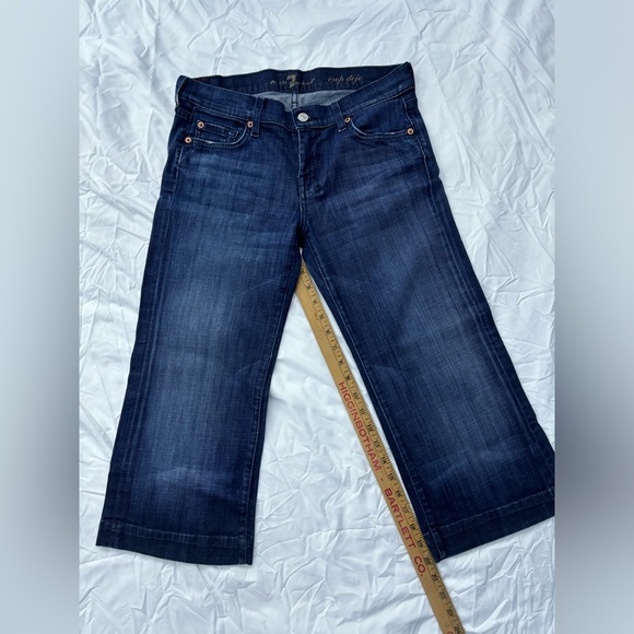 7 for all mankind crop dojo jeans - Picture 1 of 5